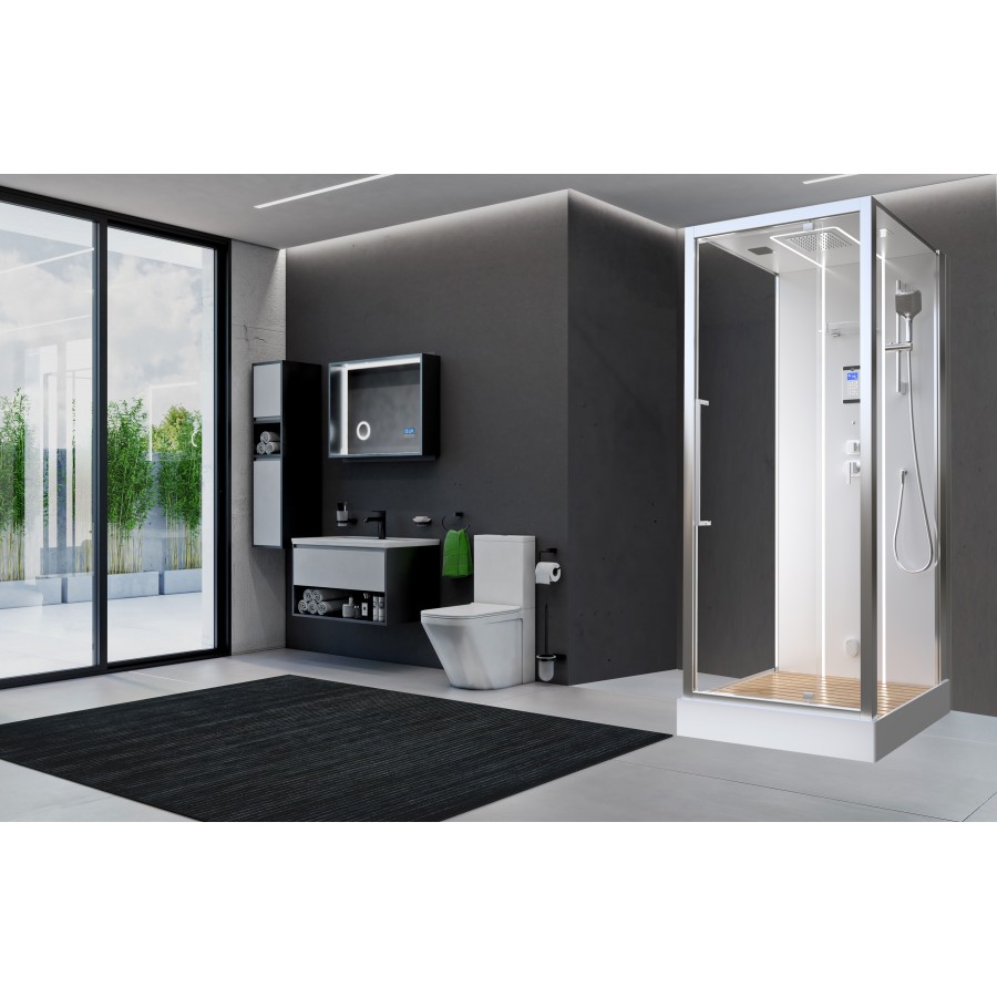Душевая кабина Acquazzone Nikita 90SWS 90x95 с паром