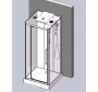 Душевая кабина Acquazzone Nikita 90SWS 90x95 с паром