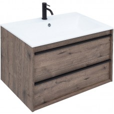 Тумба под раковину Aquanet Lino 80 дуб веллингтон 253912