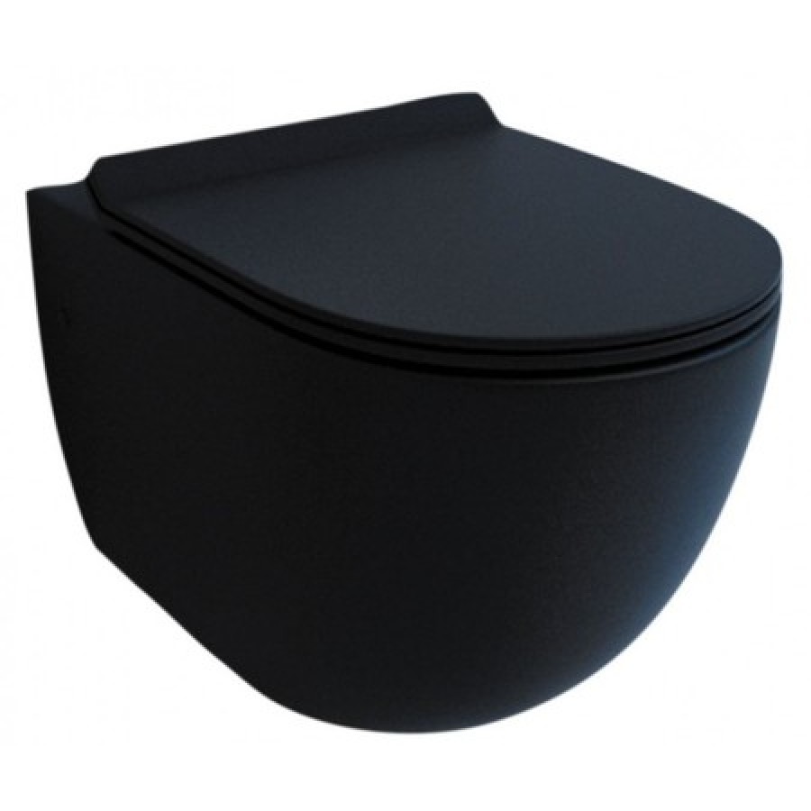 Унитаз подвесной Esbano Fortex (Matt Black)