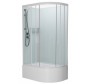 Душевая кабина Frank F412/2L М White 120x80 Б/К стекло матовое