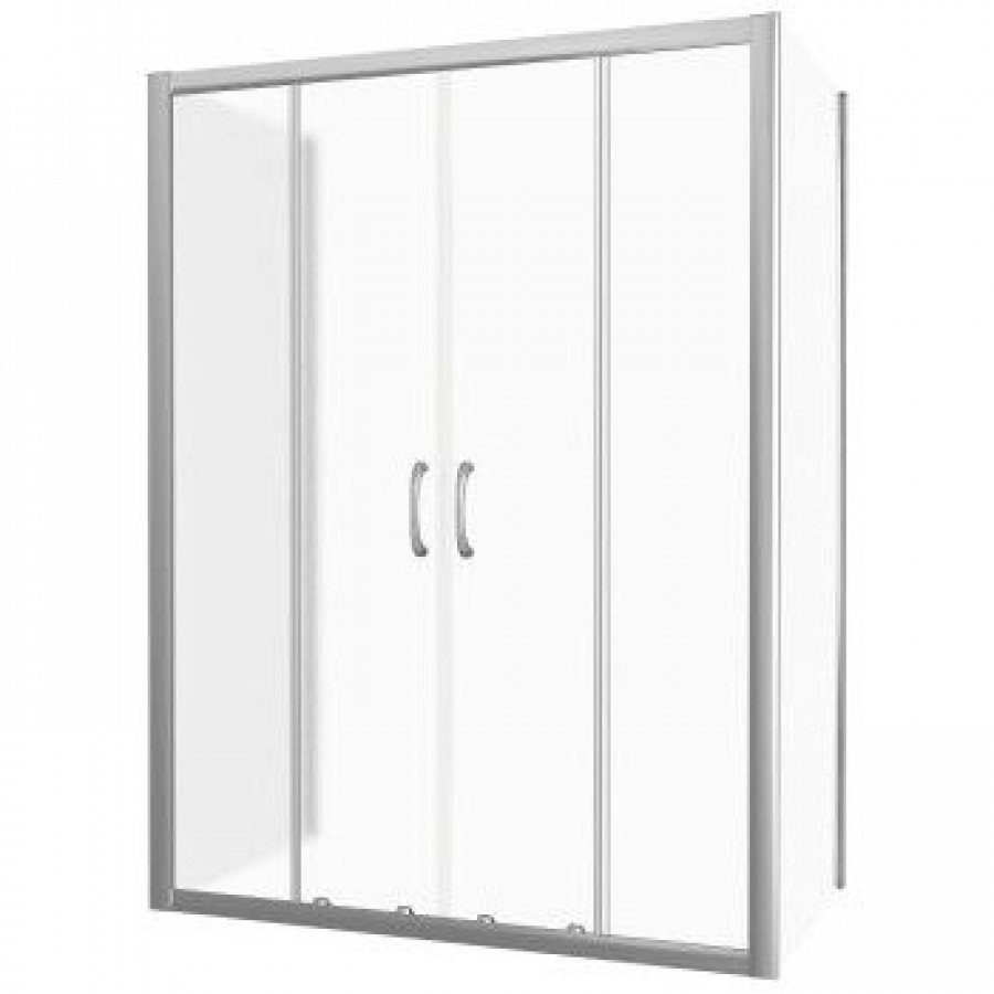 Душевой уголок Good Door Latte WTW-TD+SP+SP-G-WE 150x70