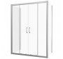 Душевой уголок Good Door Latte WTW-TD+SP+SP-G-WE 150x70
