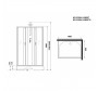 Душевая кабина Niagara Classic NG-33984-14QBKTG 90x80