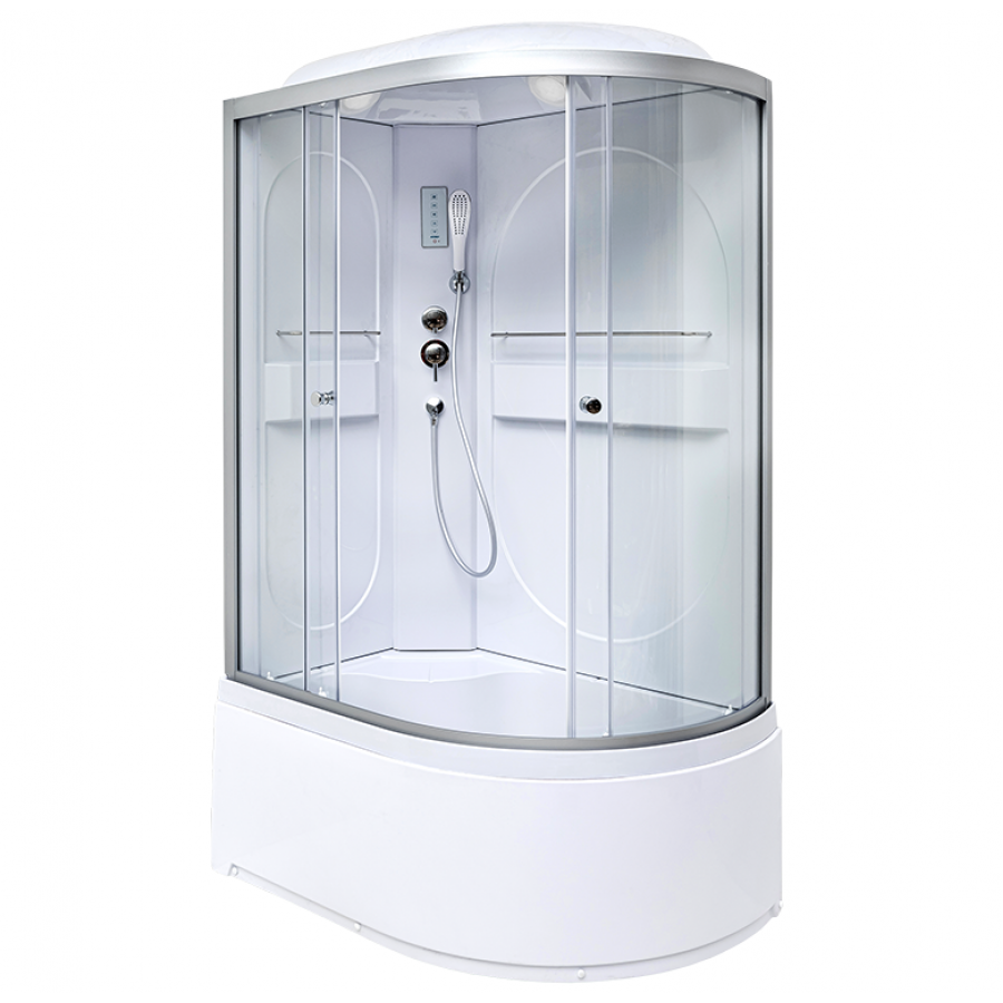 Душевая кабина Deto L 620 L 120х80 с электрикой