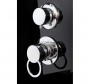 Душевая кабина AvaCan B90S black с LED подсветкой 90x90