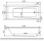 Акриловая ванна Excellent Wave Slim 160x70