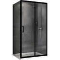 Душевой уголок ABBER Schwarzer Diamant AG30100B-S90B 100х90